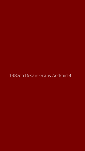 Tampilan Antarmuka Aplikasi 138zoo Desain Grafis Android - 4