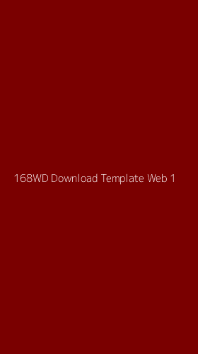 Tampilan Antarmuka Aplikasi 168wd Download Template Web - 1