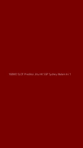 Tampilan Antarmuka Aplikasi 168wd Slot Prediksi Jitu Hk Sgp Sydney Malam Ini - 1