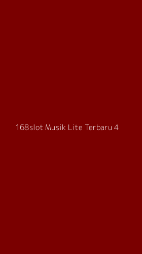 Tampilan Antarmuka Aplikasi 168slot Musik Lite Terbaru - 4