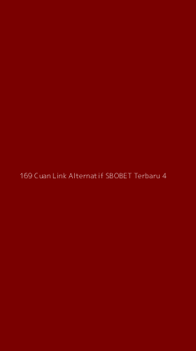 Tampilan Antarmuka Aplikasi 169 Cuan Link Alternatif Sbobet Terbaru - 4