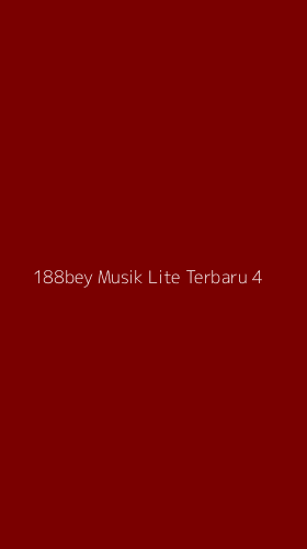 Tampilan Antarmuka Aplikasi 188bey Musik Lite Terbaru - 4