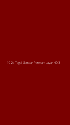 Tampilan Antarmuka Aplikasi 19 2d Togel Gambar Perekam Layar Hd - 3