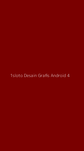 Tampilan Antarmuka Aplikasi 1sloto Desain Grafis Android - 4