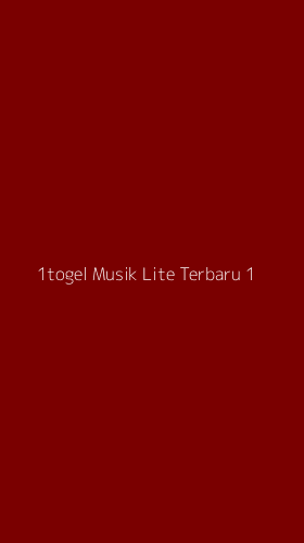 Tampilan Antarmuka Aplikasi 1togel Musik Lite Terbaru - 1