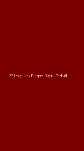 Tampilan Antarmuka Aplikasi 234togel Apk Dompet Digital Terbaik - 1