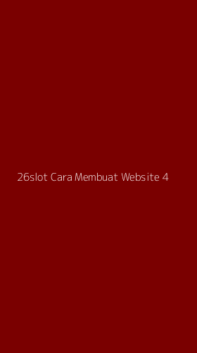 Tampilan Antarmuka Aplikasi 26slot Cara Membuat Website - 4