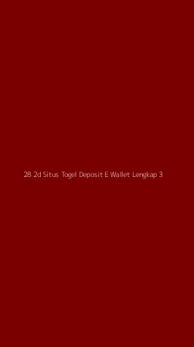 Tampilan Antarmuka Aplikasi 28 2d Situs Togel Deposit E Wallet Lengkap - 3
