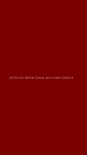 Tampilan Antarmuka Aplikasi 2d 04 Link Daftar Semua Jenis Game Online - 4