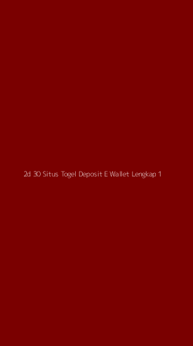 Tampilan Antarmuka Aplikasi 2d 30 Situs Togel Deposit E Wallet Lengkap - 1