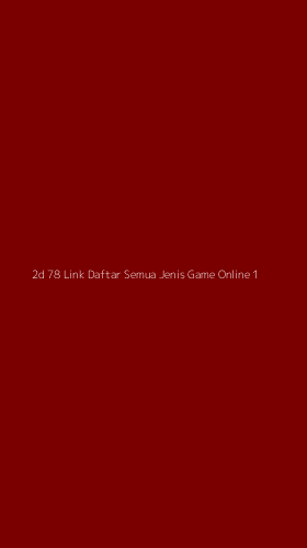 Tampilan Antarmuka Aplikasi 2d 78 Link Daftar Semua Jenis Game Online - 1