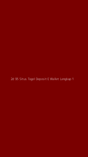 Tampilan Antarmuka Aplikasi 2d 95 Situs Togel Deposit E Wallet Lengkap - 1