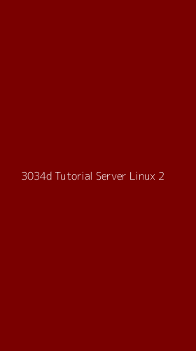 Tampilan Antarmuka Aplikasi 3034d Tutorial Server Linux - 2