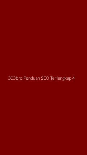 Tampilan Antarmuka Aplikasi 303bro Panduan Seo Terlengkap - 4