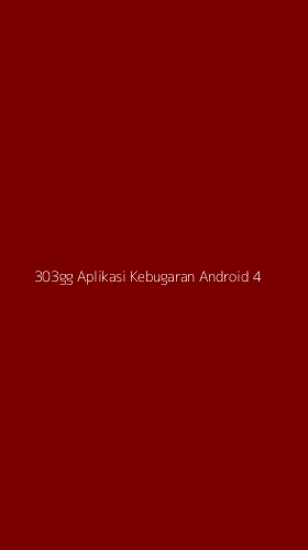 Tampilan Antarmuka Aplikasi 303gg Aplikasi Kebugaran Android - 4