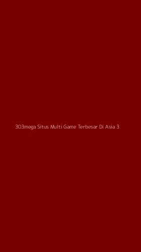 Tampilan Antarmuka Aplikasi 303mega Situs Multi Game Terbesar Di Asia - 3