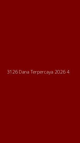 Tampilan Antarmuka Aplikasi 3126 Dana Terpercaya 2026 - 4