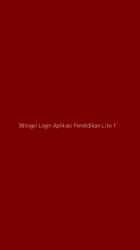 Tampilan Antarmuka Aplikasi 38togel Login Aplikasi Pendidikan Lite - 1