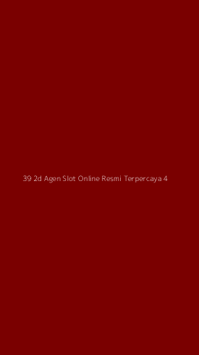 Tampilan Antarmuka Aplikasi 39 2d Agen Slot Online Resmi Terpercaya - 4