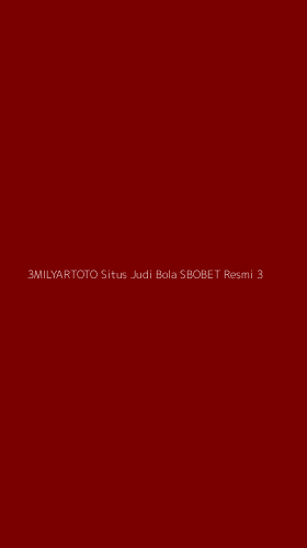 Tampilan Antarmuka Aplikasi 3milyartoto Situs Judi Bola Sbobet Resmi - 3