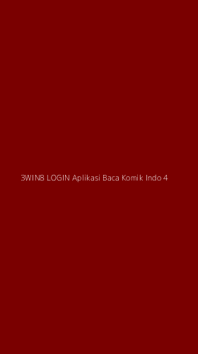 Tampilan Antarmuka Aplikasi 3win8 Login Aplikasi Baca Komik Indo - 4