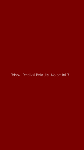 Tampilan Antarmuka Aplikasi 3dhoki Prediksi Bola Jitu Malam Ini - 3