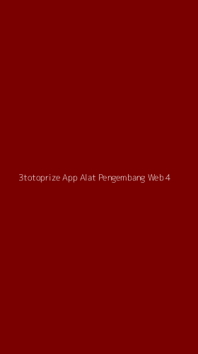 Tampilan Antarmuka Aplikasi 3totoprize App Alat Pengembang Web - 4