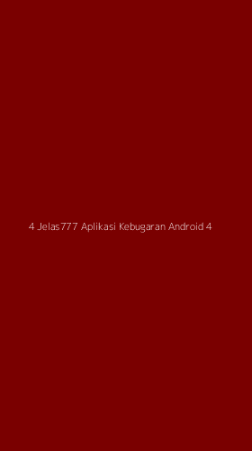 Tampilan Antarmuka Aplikasi 4 Jelas777 Aplikasi Kebugaran Android - 4