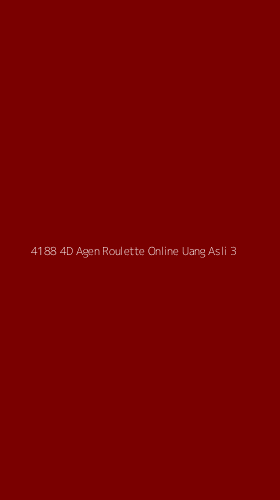 Tampilan Antarmuka Aplikasi 4188 4d Agen Roulette Online Uang Asli - 3