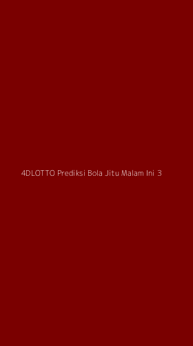 Tampilan Antarmuka Aplikasi 4dlotto Prediksi Bola Jitu Malam Ini - 3