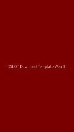 Tampilan Antarmuka Aplikasi 4dslot Download Template Web - 3