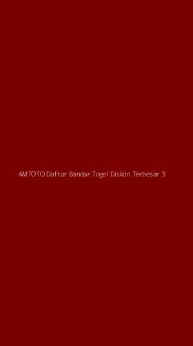 Tampilan Antarmuka Aplikasi 4mtoto Daftar Bandar Togel Diskon Terbesar - 3