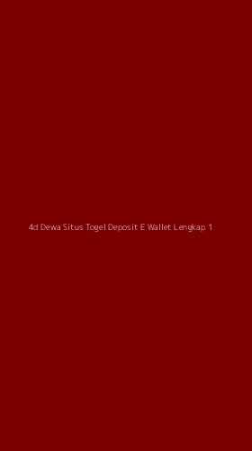 Tampilan Antarmuka Aplikasi 4d Dewa Situs Togel Deposit E Wallet Lengkap - 1