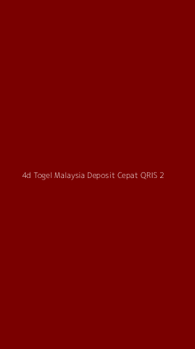 Tampilan Antarmuka Aplikasi 4d Togel Malaysia Deposit Cepat Qris - 2