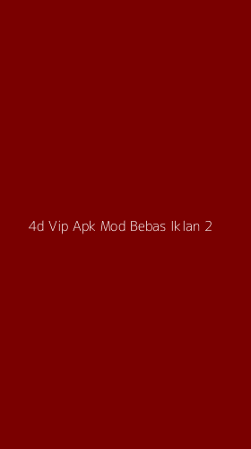 Tampilan Antarmuka Aplikasi 4d Vip Apk Mod Bebas Iklan - 2