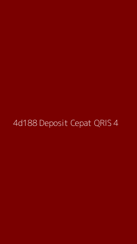 Tampilan Antarmuka Aplikasi 4d188 Deposit Cepat Qris - 4