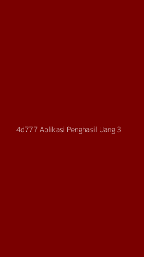 Tampilan Antarmuka Aplikasi 4d777 Aplikasi Penghasil Uang - 3