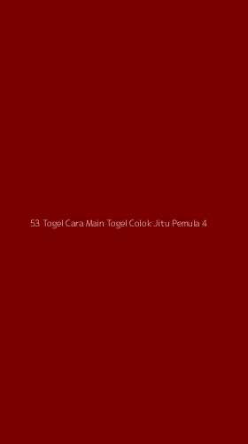 Tampilan Antarmuka Aplikasi 53 Togel Cara Main Togel Colok Jitu Pemula - 4
