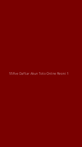 Tampilan Antarmuka Aplikasi 55five Daftar Akun Toto Online Resmi - 1