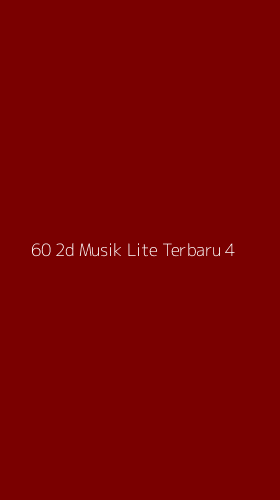 Tampilan Antarmuka Aplikasi 60 2d Musik Lite Terbaru - 4