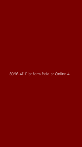 Tampilan Antarmuka Aplikasi 6066 4d Platform Belajar Online - 4