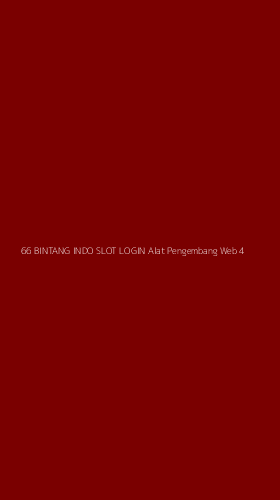 Tampilan Antarmuka Aplikasi 66 Bintang Indo Slot Login Alat Pengembang Web - 4