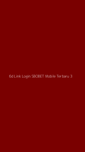 Tampilan Antarmuka Aplikasi 6d Link Login Sbobet Mobile Terbaru - 3