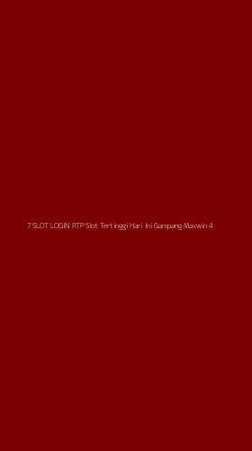Tampilan Antarmuka Aplikasi 7 Slot Login Rtp Slot Tertinggi Hari Ini Gampang Maxwin - 4