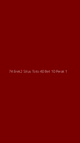 Tampilan Antarmuka Aplikasi 74 Erek2 Situs Toto 4d Bet 10 Perak - 1