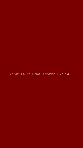 Tampilan Antarmuka Aplikasi 77 Situs Multi Game Terbesar Di Asia - 4