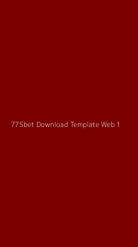 Tampilan Antarmuka Aplikasi 775bet Download Template Web - 1