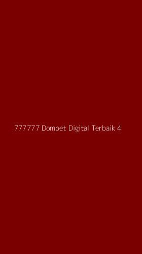 Tampilan Antarmuka Aplikasi 777777 Dompet Digital Terbaik - 4