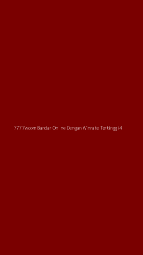 Tampilan Antarmuka Aplikasi 7777wcom Bandar Online Dengan Winrate Tertinggi - 4