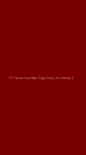 Tampilan Antarmuka Aplikasi 7777wcom Cara Main Togel Colok Jitu Pemula - 2